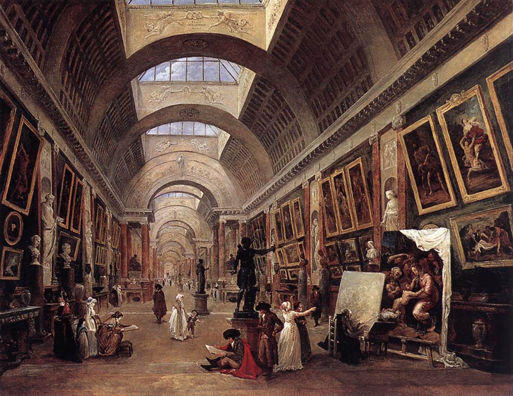 galerie v Louvru 